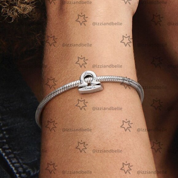 Pandora Sparkling Libra Zodiac Charm - Picture 4 of 4